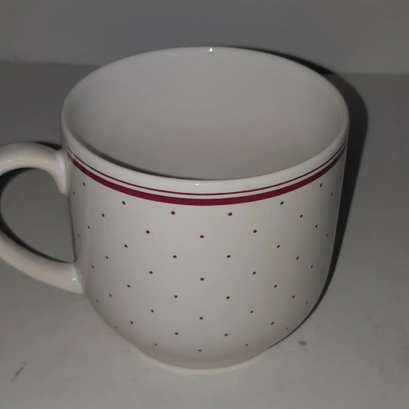 Vtg PAPEL HAND DECORATED CERAMIC TEA CUP MUG 3.5 inches tall Geraniums floral - Picture 4 of 5